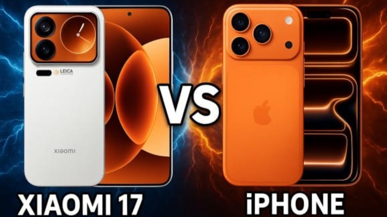 Xiaomi pro 17 VS I Phone 15