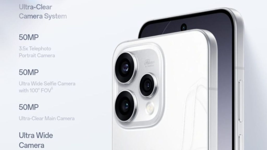 OPPO Reno 15 Series Camera