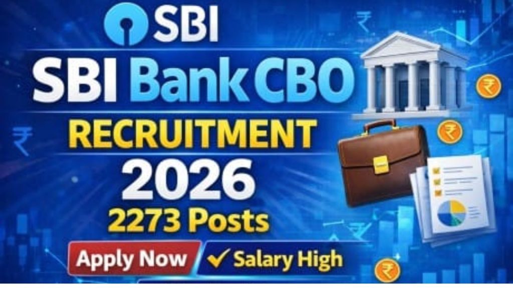 SBI Bank CBO Recruitment 2026