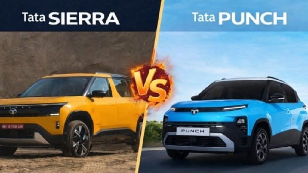 Tata Punch VS Tata sierra